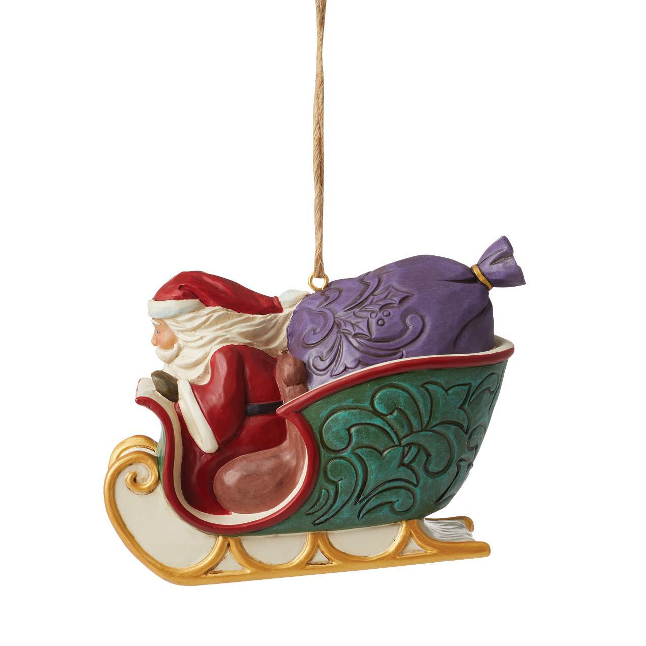 HEARTWOOD CREEK HANGING ORNAMENT NIGHT BEFORE CHRISTMAS SLEIGH