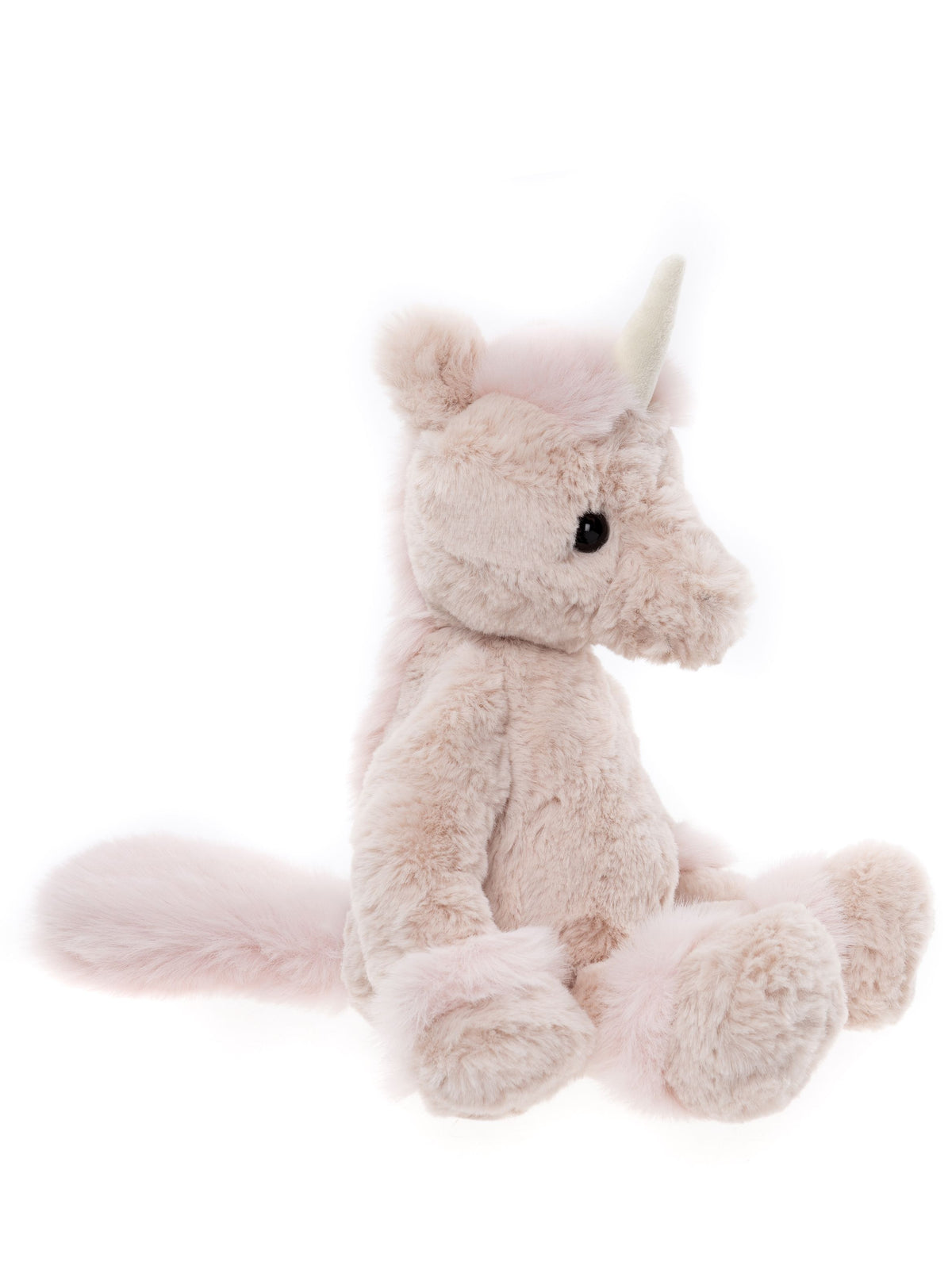BEAR & ME BY CHARLIE BEARS STAR UNICORN BALLET SLIPPER PINK
