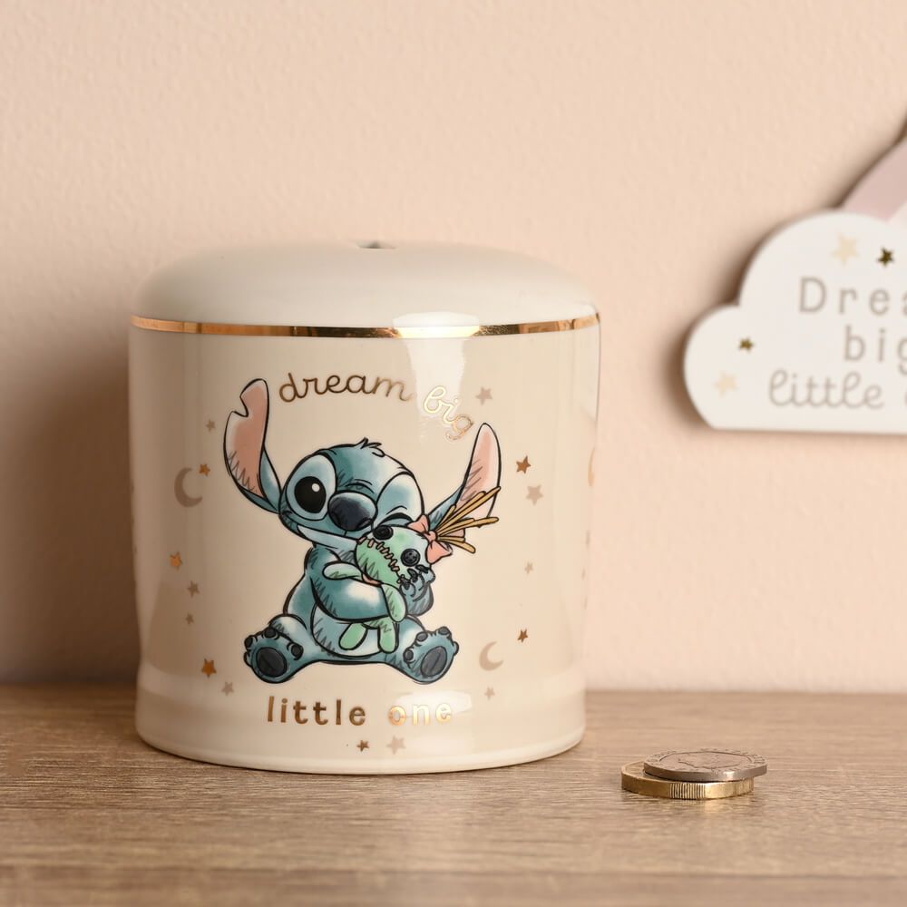 DISNEY STITCH BABY MONEY BANK