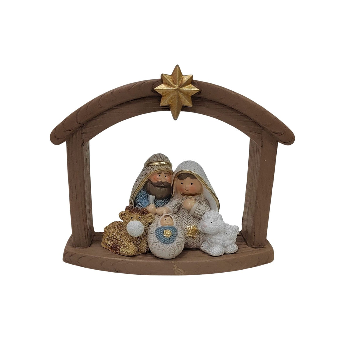 Christmas Children Design Nativity Scene Arch Back Small
