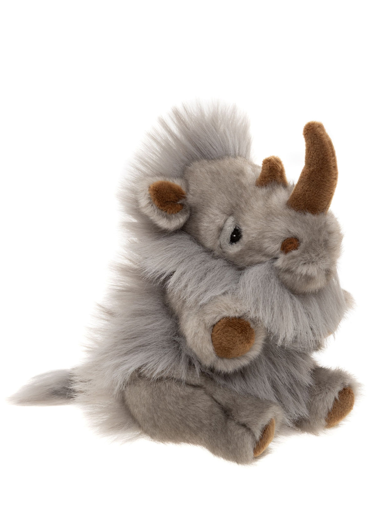CHARLIE BEARS CUDDLE CUB WOOLLY RHINO