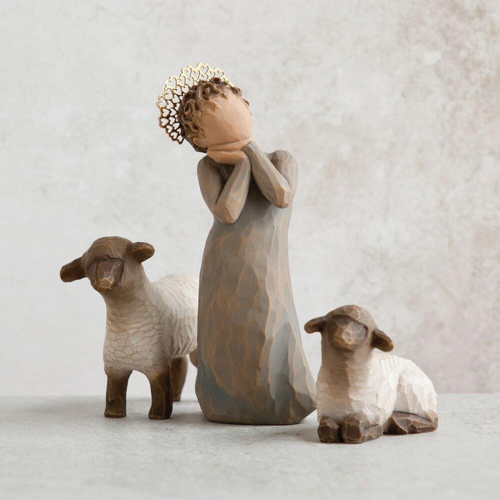 WILLOW TREE NATIVITY - LITTLE SHEPHERDESS