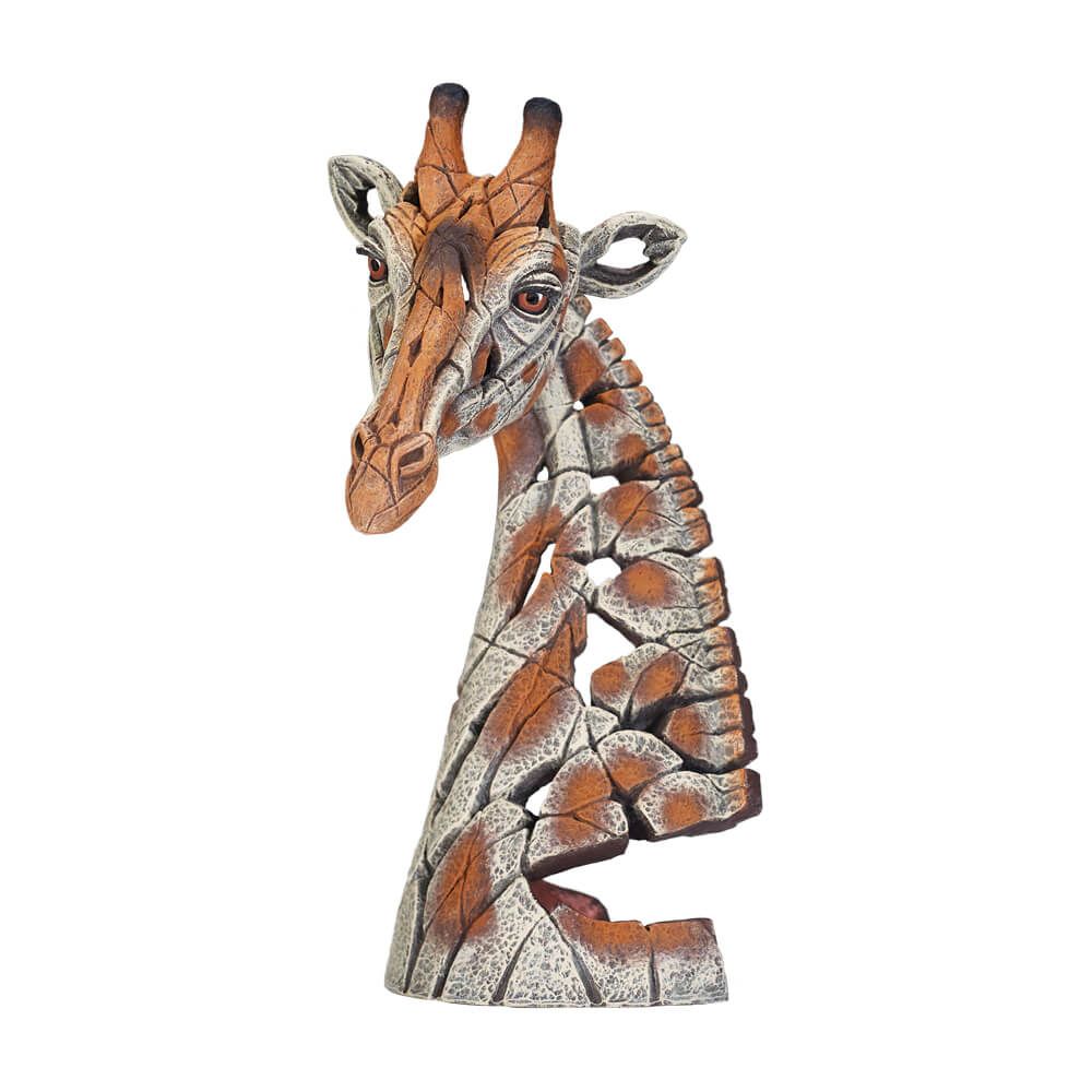 EDGE SCULPTURE MINIATURE GIRAFFE  BUST