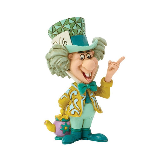 DISNEY TRADITIONS BY JIM SHORE MAD HATTER WITH TEAPOT