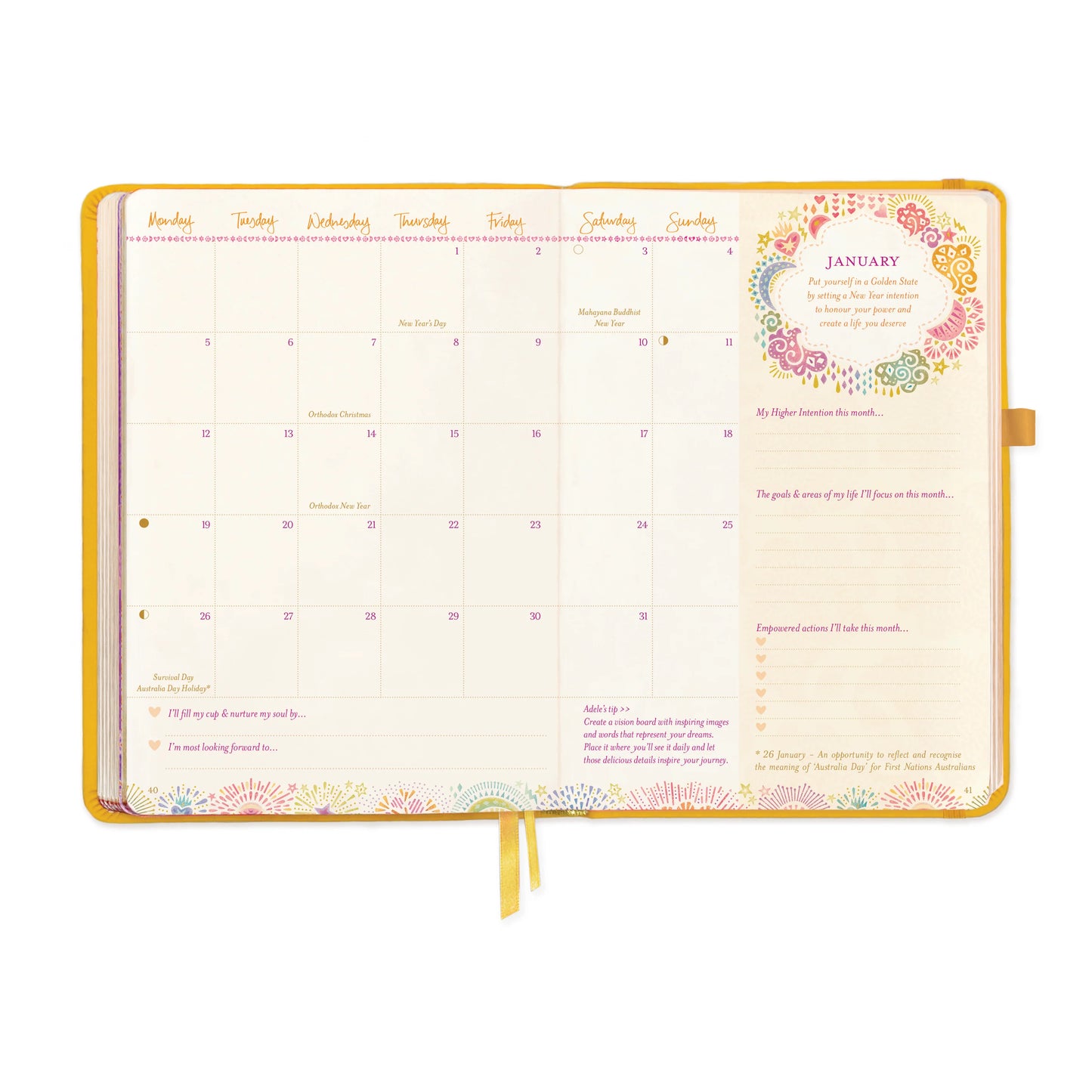 Intrinsic 2026 Diary The year for radiating joy - Limoncello