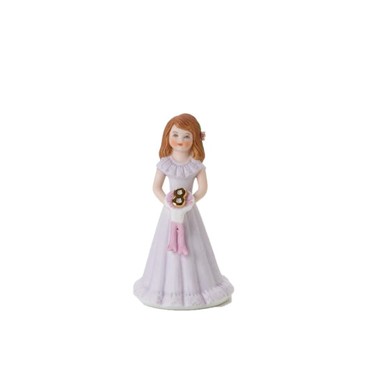 GROWING UP GIRL AGE 8 BRUNETTE BY ENESCO