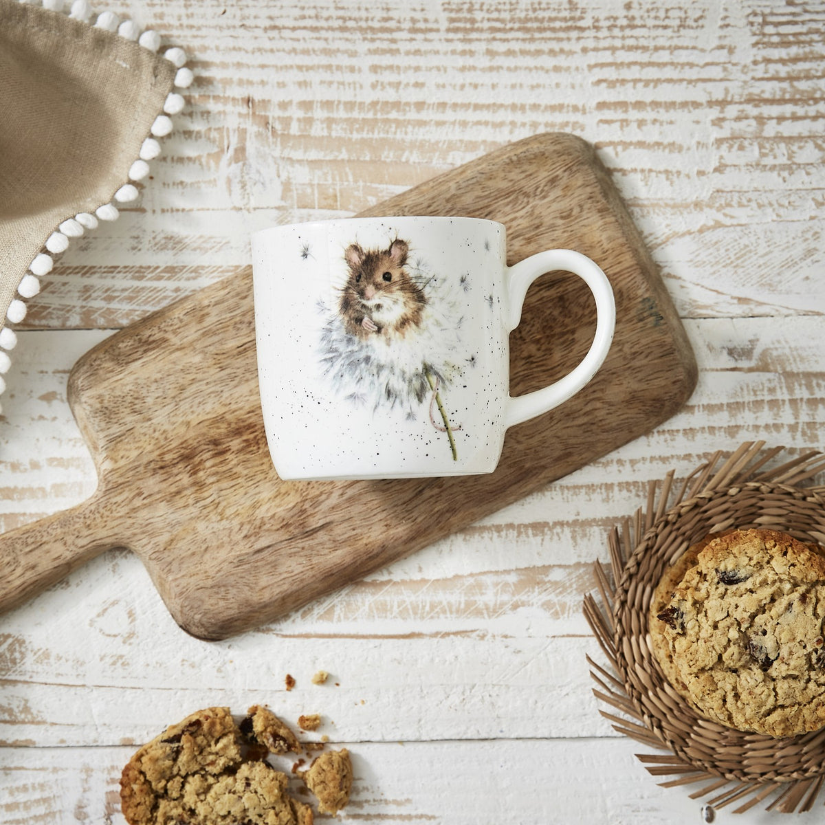 Royal Worcester Wrendale Mug Country Mice