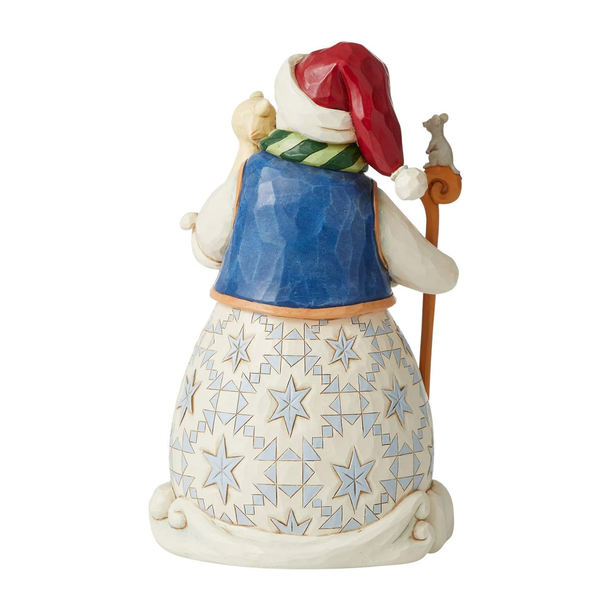 Heartwood Creek By Jim Shore Snowman With Cat & Mouse Figurine