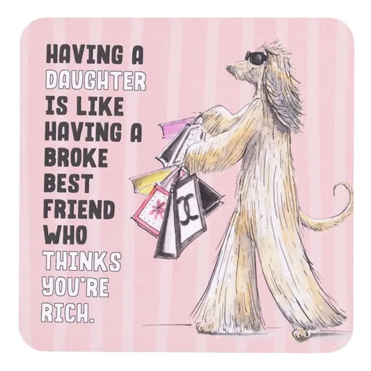 Olive & Co. Daughter Coaster