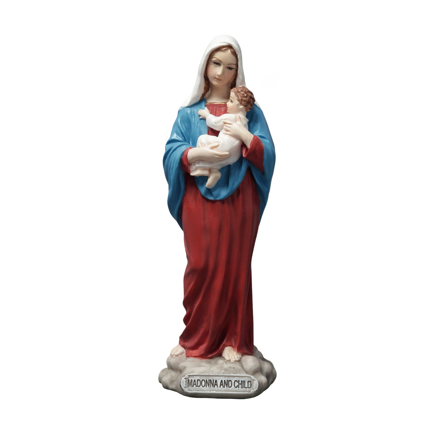 VERONESE DESIGNS MINI RESIN STATUE MOTHER MARY & BABY JESUS