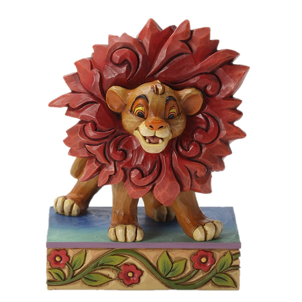 DISNEY TRADITIONS BY JIM SHORE SIMBA PERSONALITY POSE