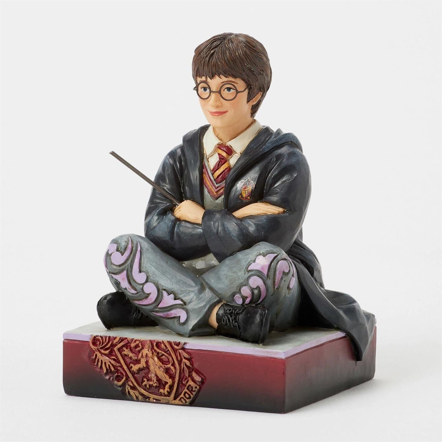 HARRY POTTER BY JIM SHORE HARRY WITH WAND SITTING