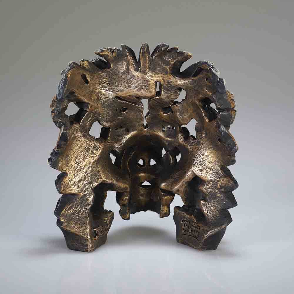 Edge Sculpture Lion Bust Miniature Figure