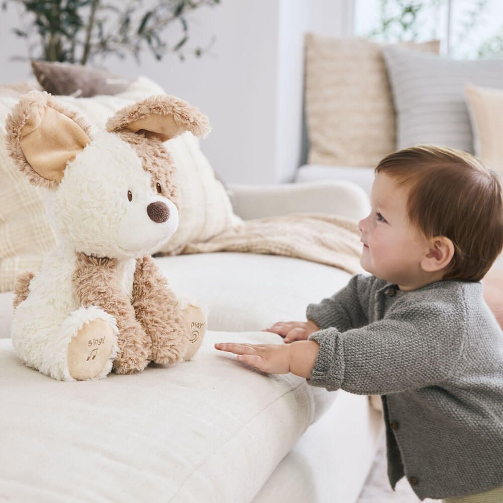 GUND ANIMATED PEEKI THE PUPPY PLUSH