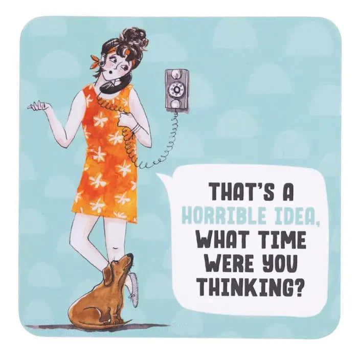 Olive & Co. What Time Coaster