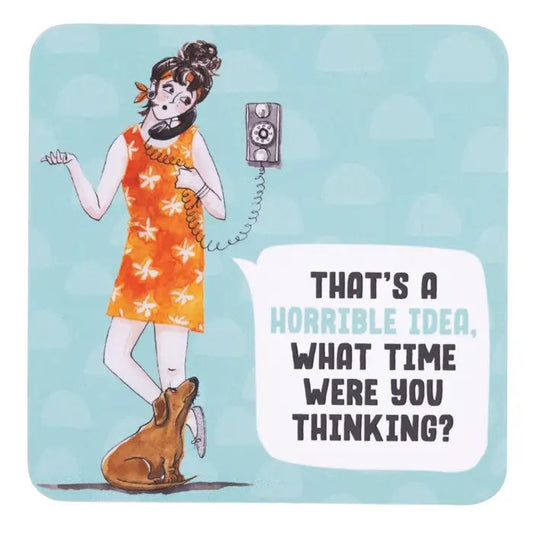 Olive & Co. What Time Coaster