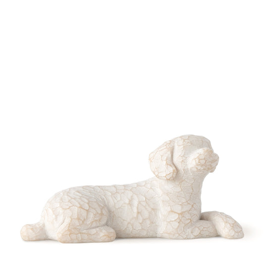 WILLOW TREE - LOVE MY DOG (LIGHT, SMALL, LYING)