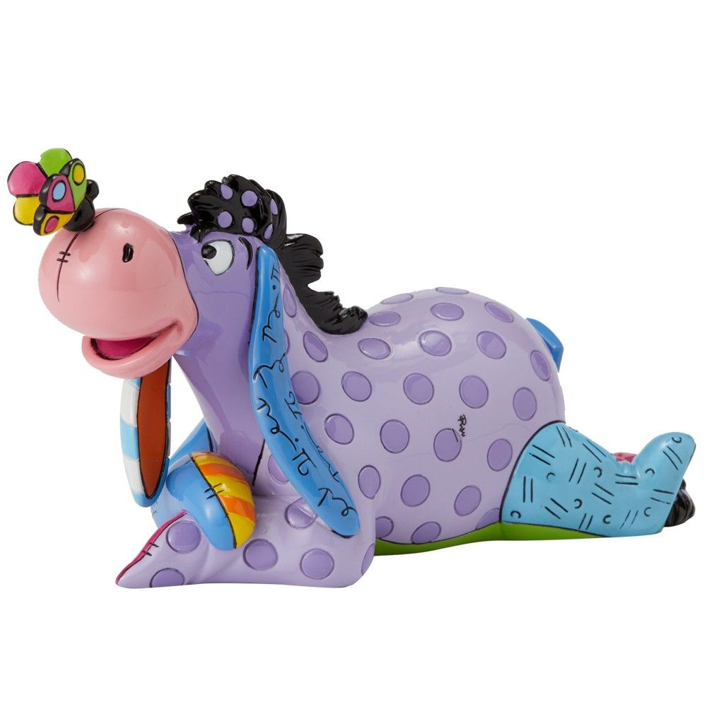 DISNEY BRITTO MINI FIGURINE EEYORE LYING