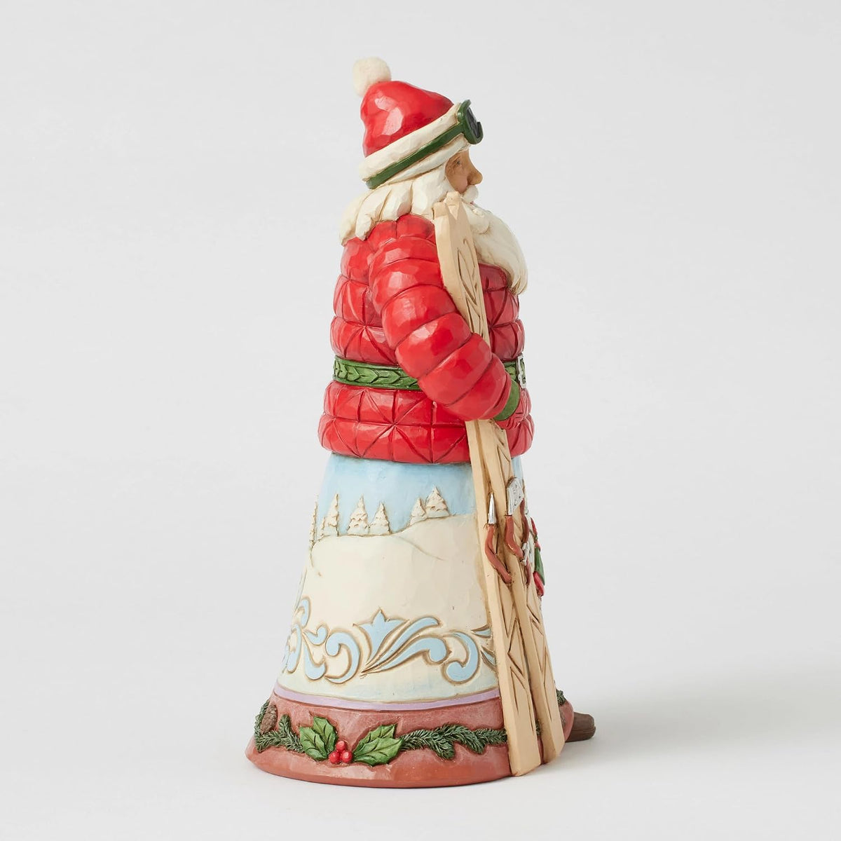 Heartwood Creek By Jim Shore Santa Gone Skiing Figurine