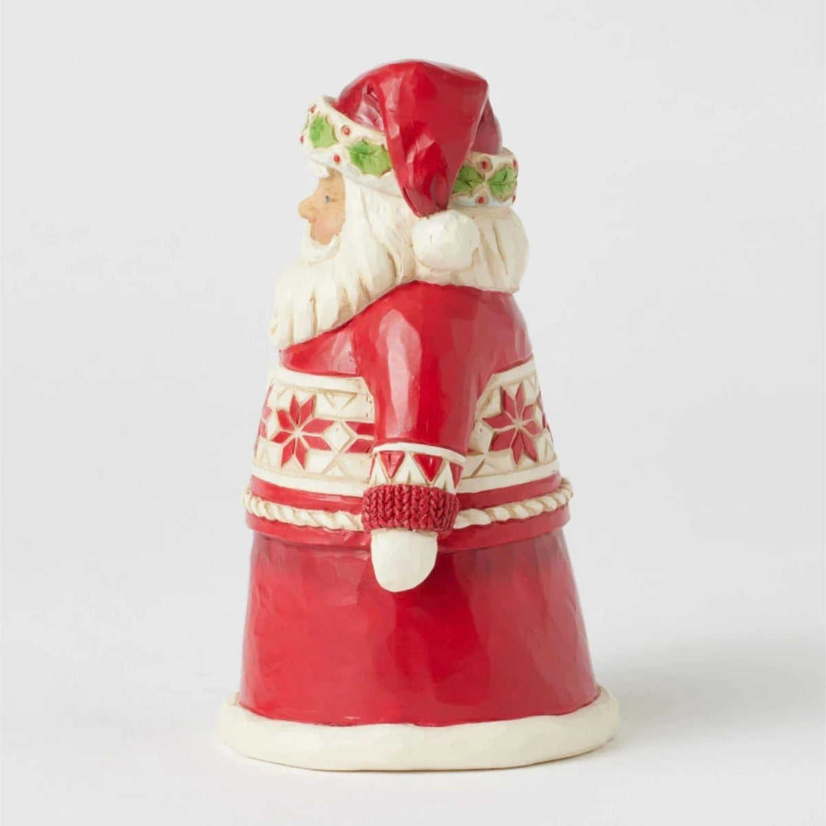Heartwood Creek By Jim Shore Mini Santa With Holly Figurine