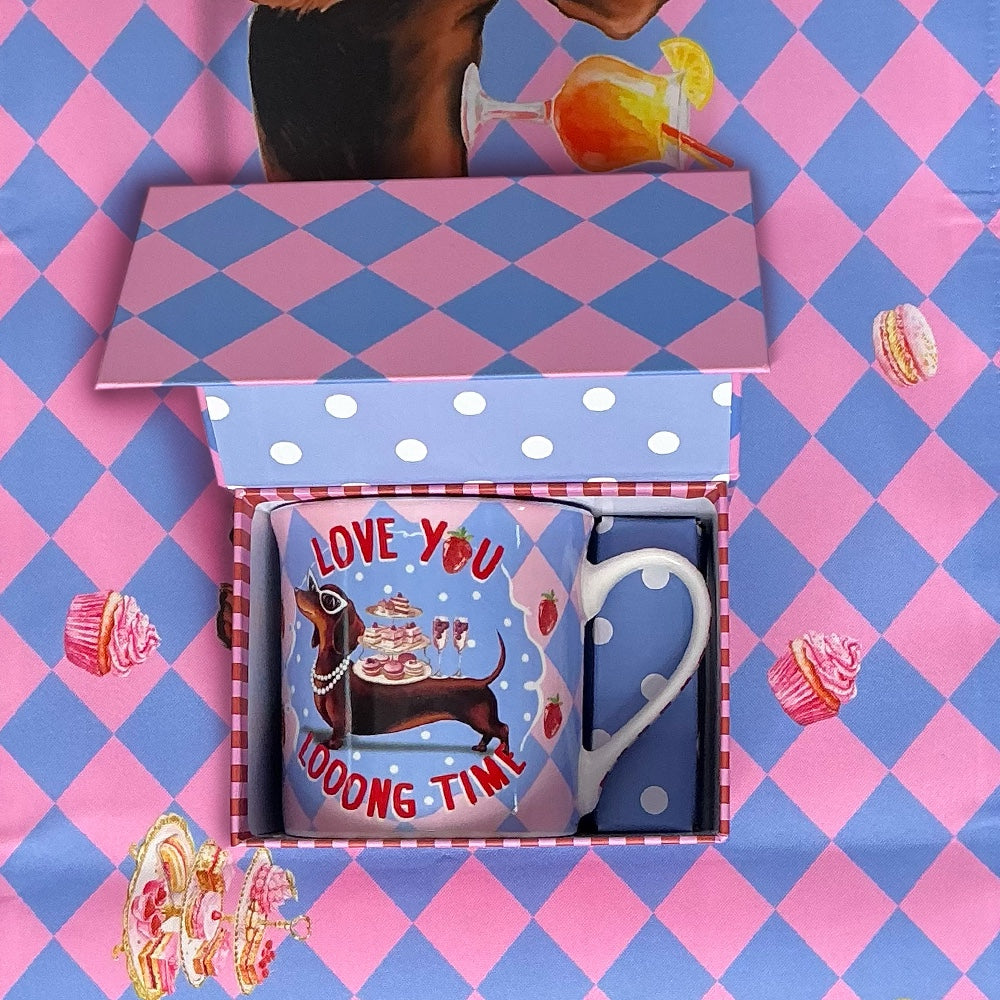 Mug Brew Me Up Dash "Love You Looong Time"