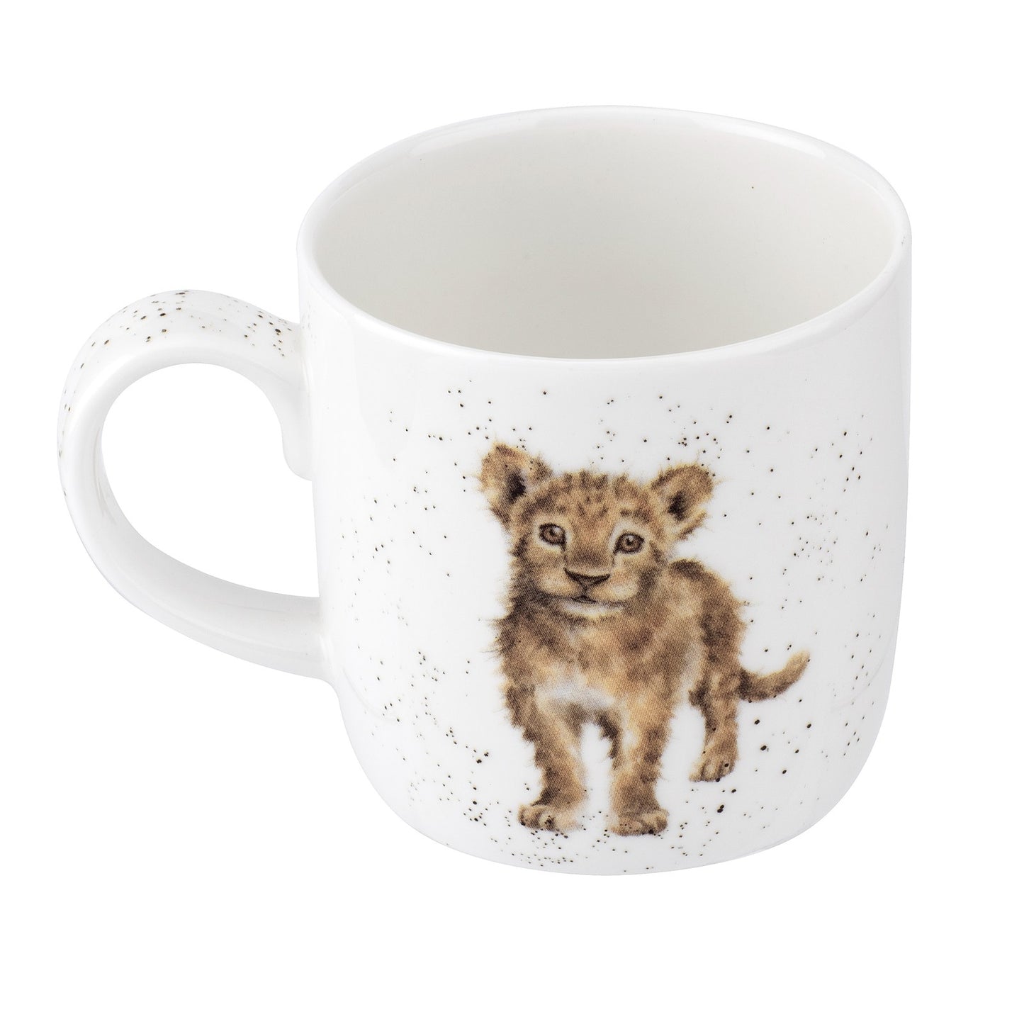 ROYAL WORCESTER WRENDALE MUG FAMILY PRIDE LIONS