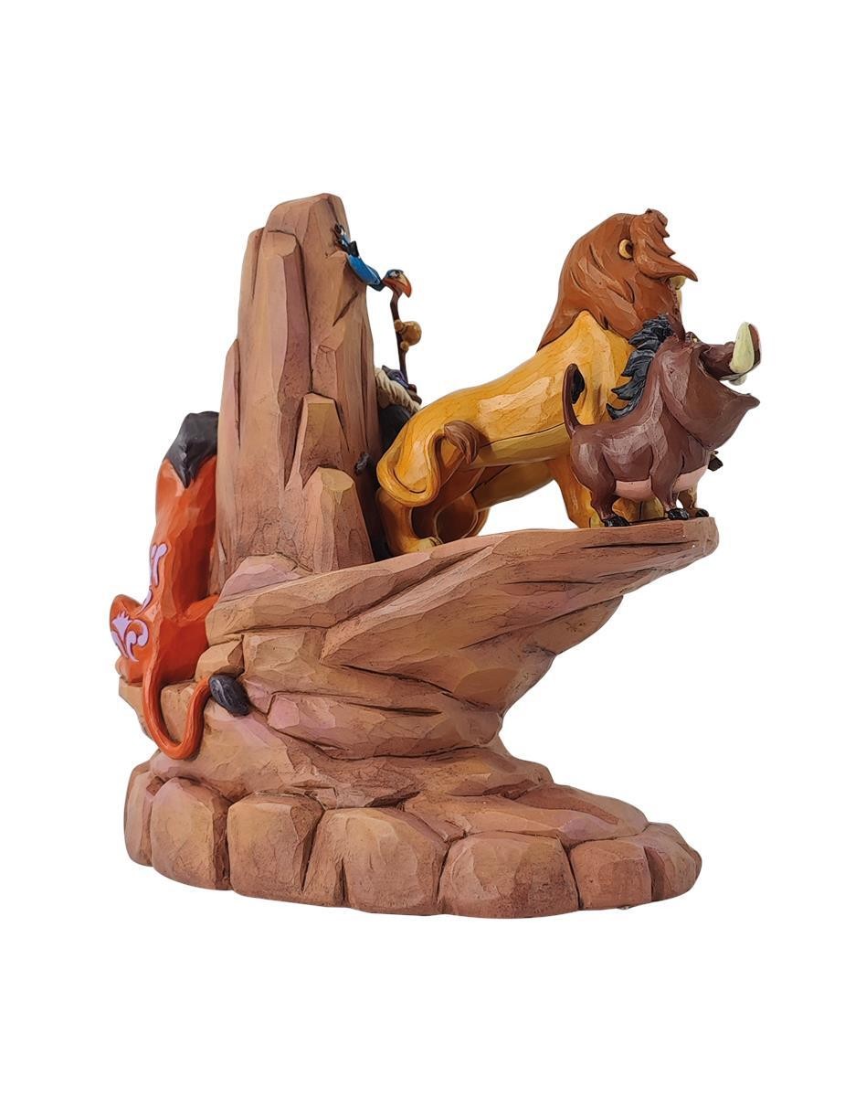 DISNEY TRADITIONS BY JIM SHORE CARVED IN STONE THE LION KING PRIDE ROCK