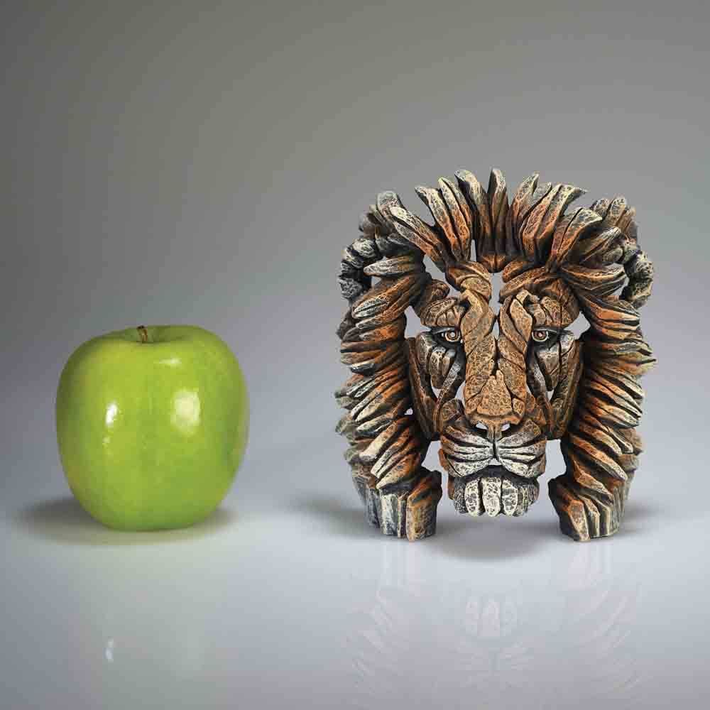 Edge Sculpture Lion Bust Miniature Figure