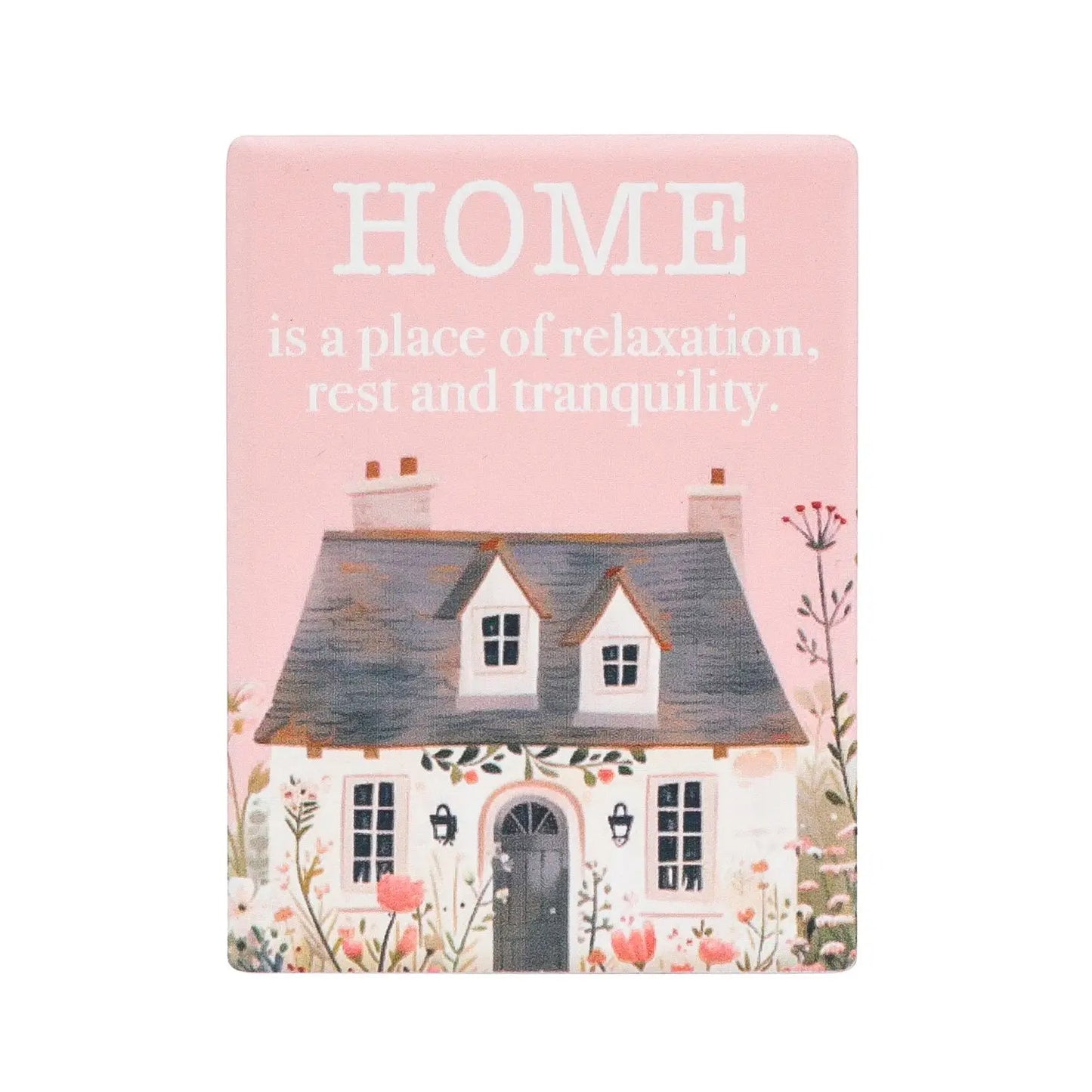 Ceramic Verse Magnet Cottage Grove Home