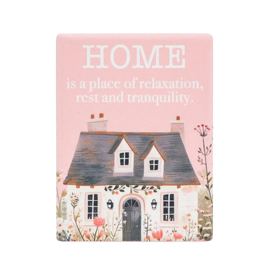 Ceramic Verse Magnet Cottage Grove Home