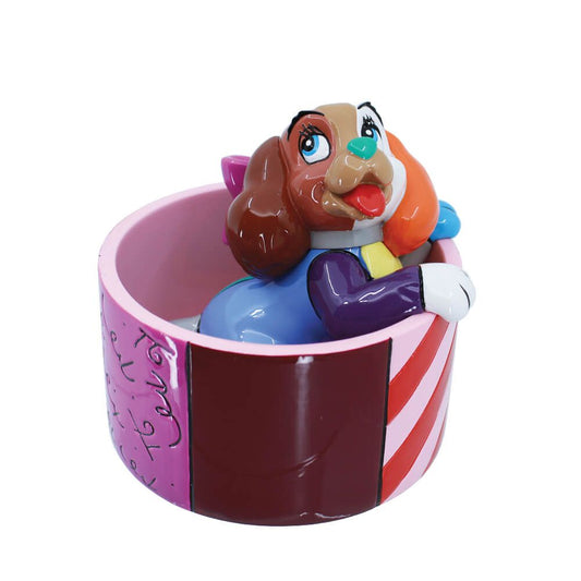 DISNEY BRITTO LADY 70TH ANNIVERSARY MINI FIGURINE