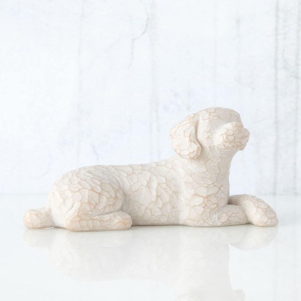 WILLOW TREE - LOVE MY DOG (LIGHT, SMALL, LYING)
