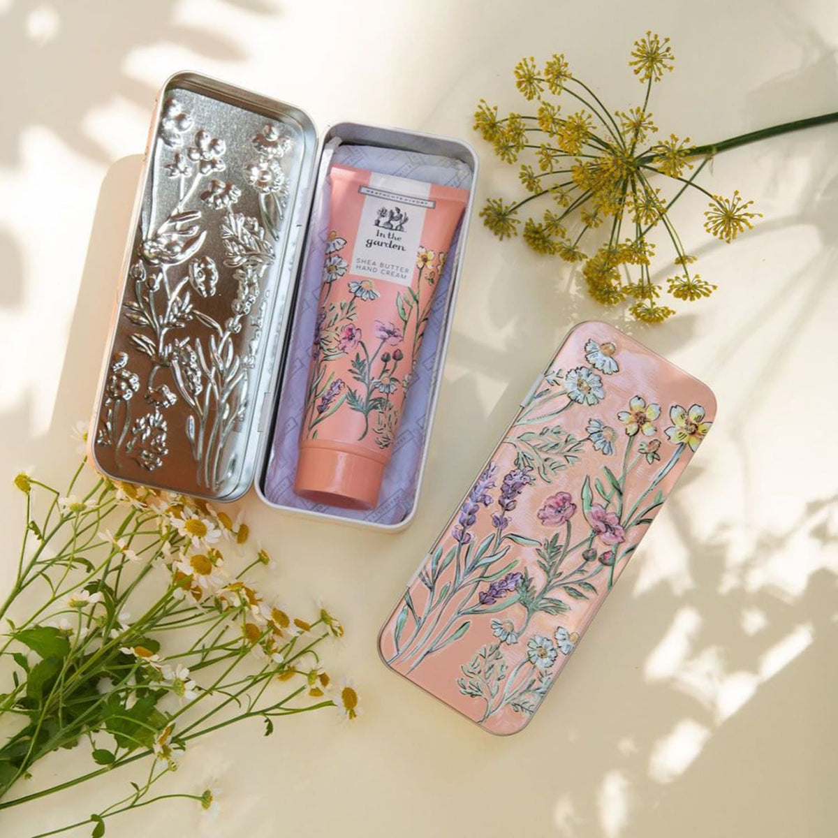 Heathcote & Ivory In the Garden Hand Cream in Tin