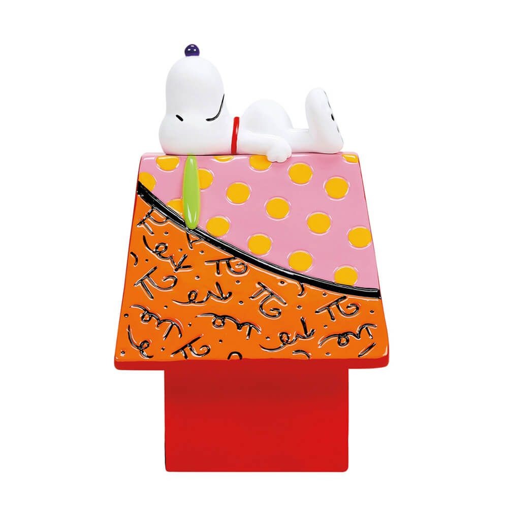 Peanuts By Britto Snoopy's Dog House Figurine