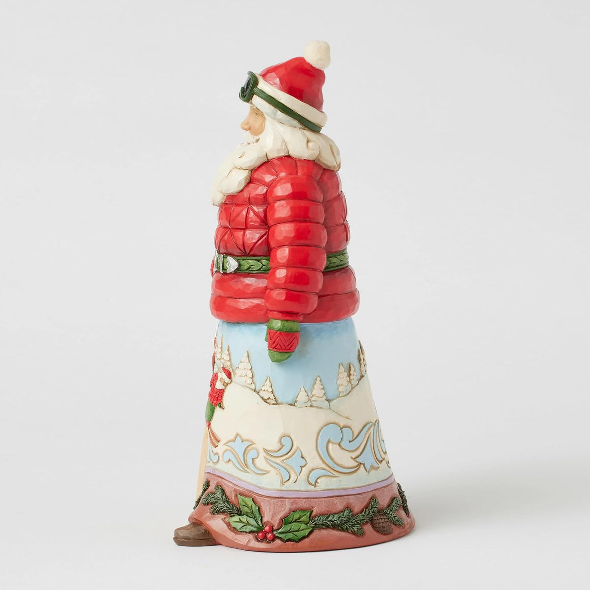 Heartwood Creek By Jim Shore Santa Gone Skiing Figurine