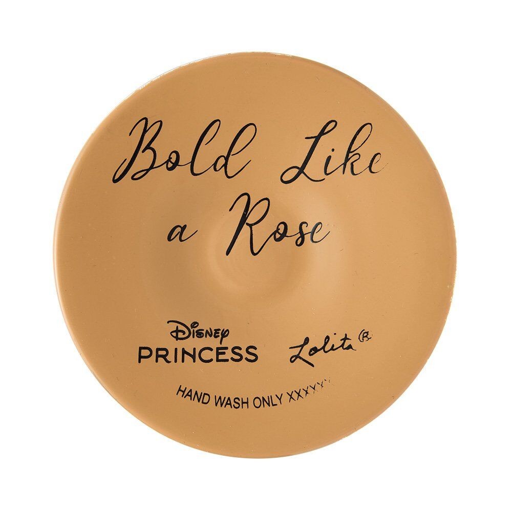 Disney Lolita Stemmed Glass Belle 'Bold Like A Rose'