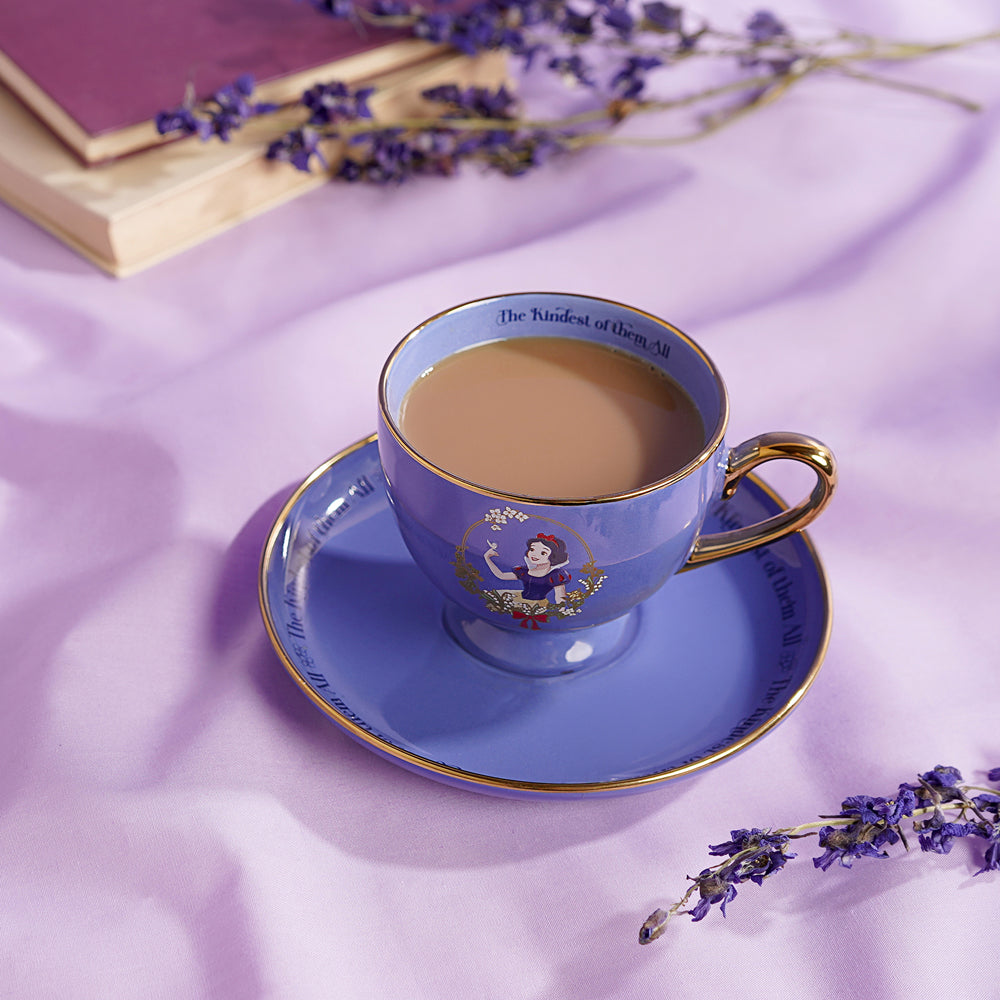 DISNEY PRINCESS TEA CUP & SAUCER SET SNOW WHITE