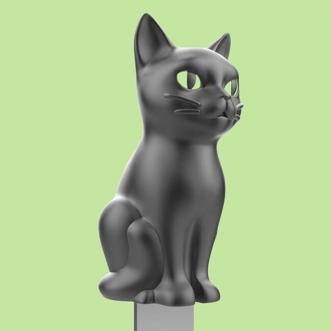 METALMORPHOSE BOOKMARK SITTING BLACK CAT
