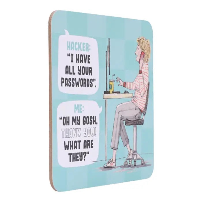 Olive & Co. Hacker Coaster