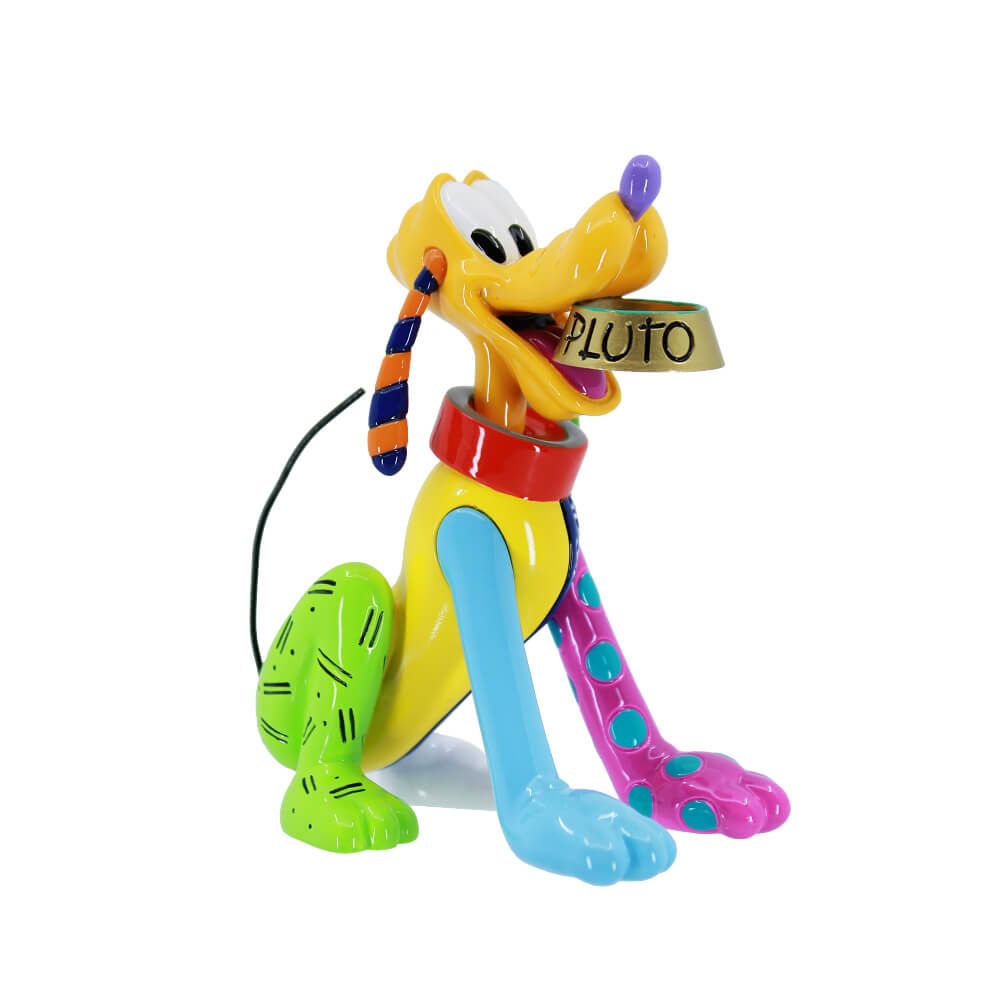DISNEY BRITTO PLUTO 95TH ANNIVERSARY MINI FIGURINE