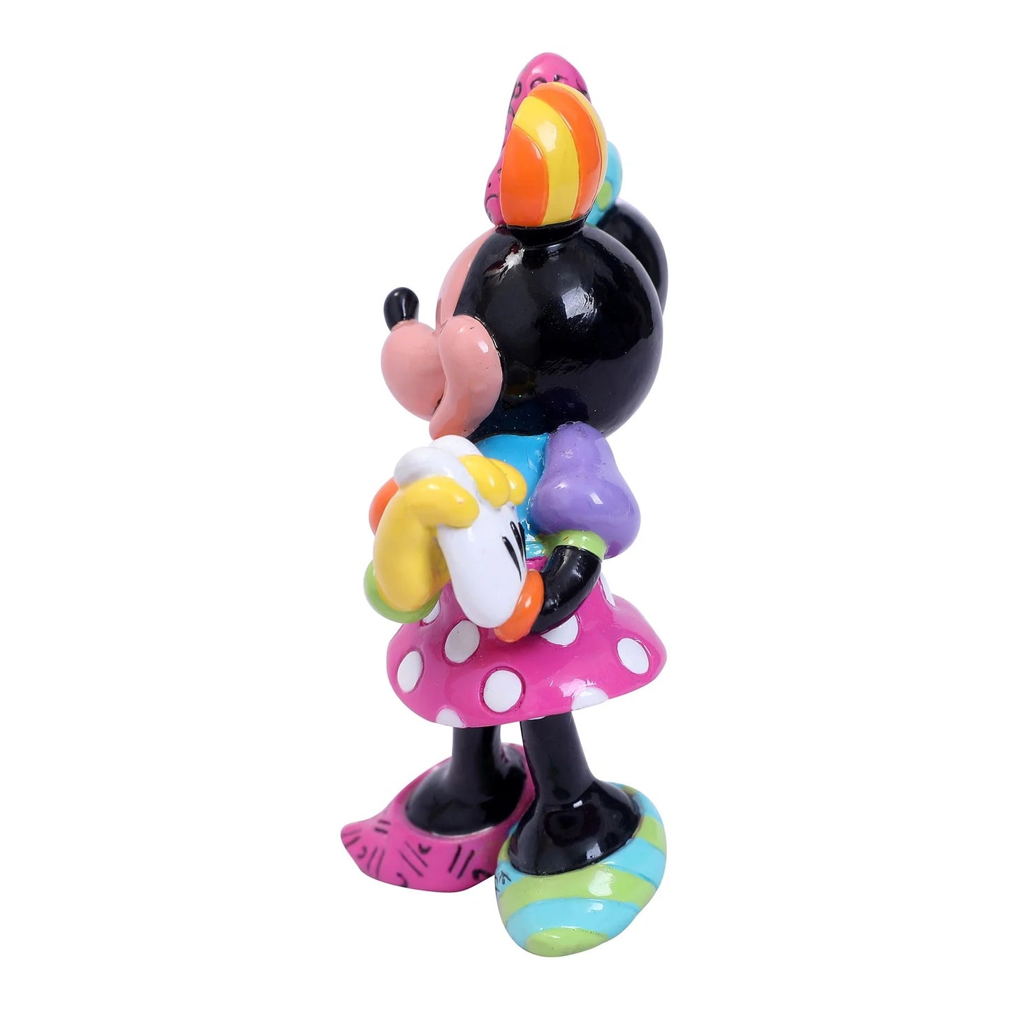 DISNEY BRITTO MINNIE MOUSE HANDS TOGETHER MINI FIGURINE
