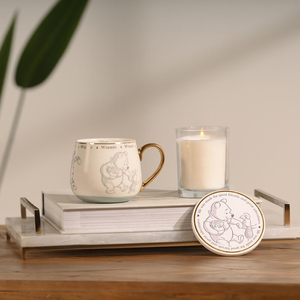 DISNEY CLASSIC COLLECTABLE COASTER WINNIE THE POOH & PIGLET