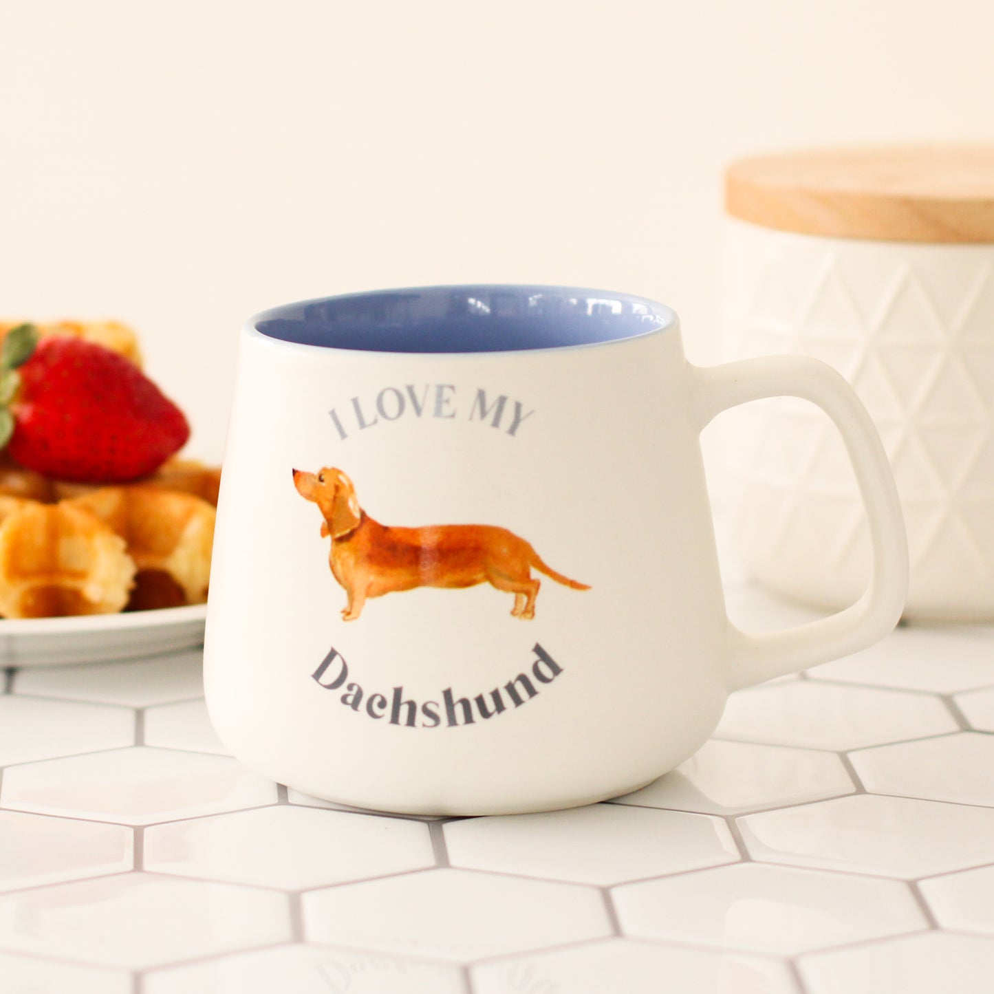 I Love My Dachshund Mug