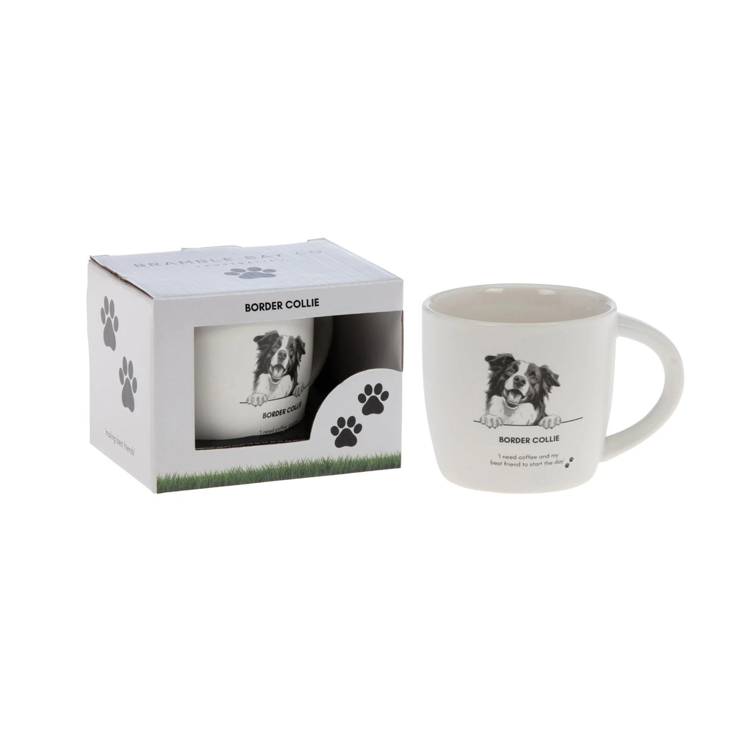 Bramble Bay Pet Mug Border Collie