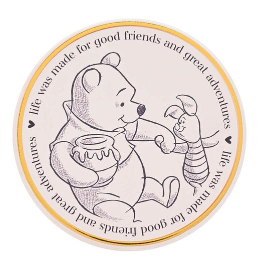 DISNEY CLASSIC COLLECTABLE COASTER WINNIE THE POOH & PIGLET