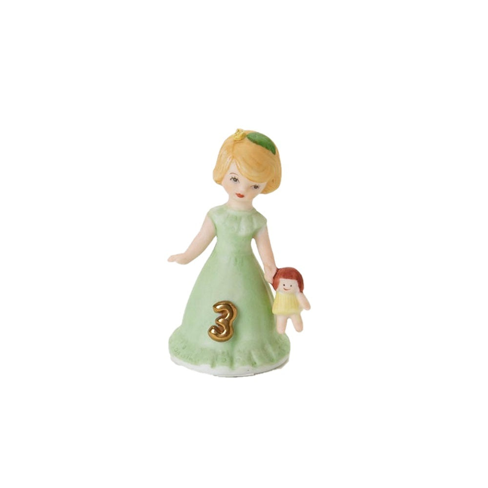 GROWING UP GIRL AGE 3 BLONDE BY ENESCO