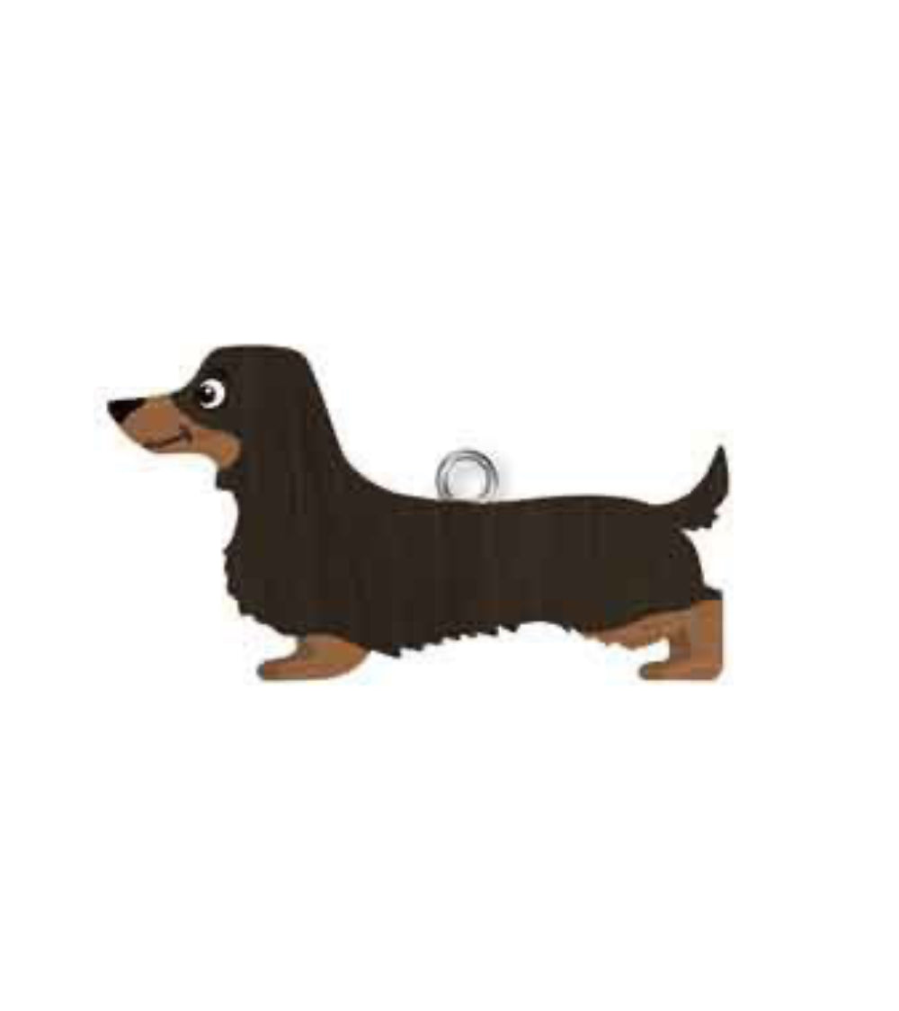 HANDMADE KEYRING DACHSHUND