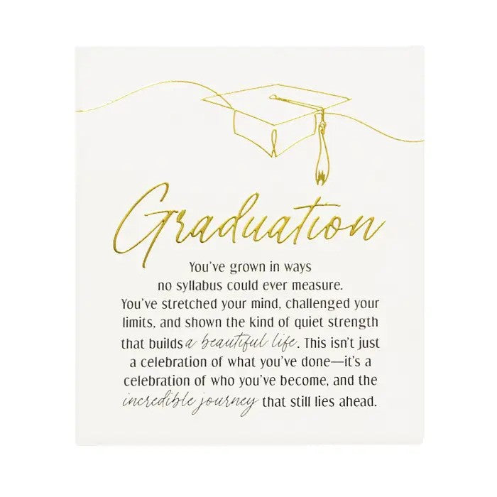 Ceramic Verse Plaque Graduation