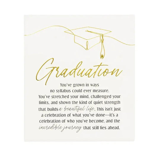 Ceramic Verse Plaque Graduation