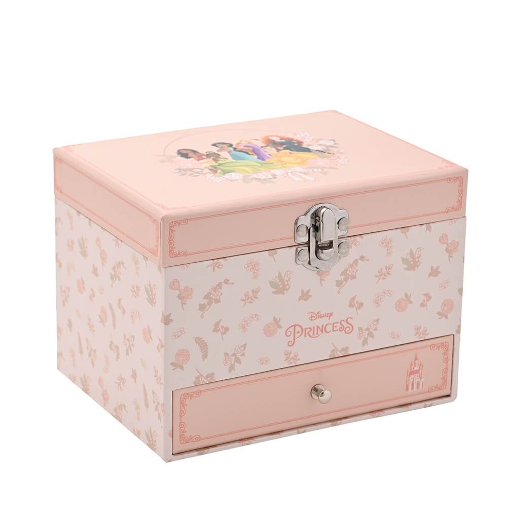 DISNEY PRINCESS PASTEL MUSICAL JEWELLERY BOX MULTI PRINCESS